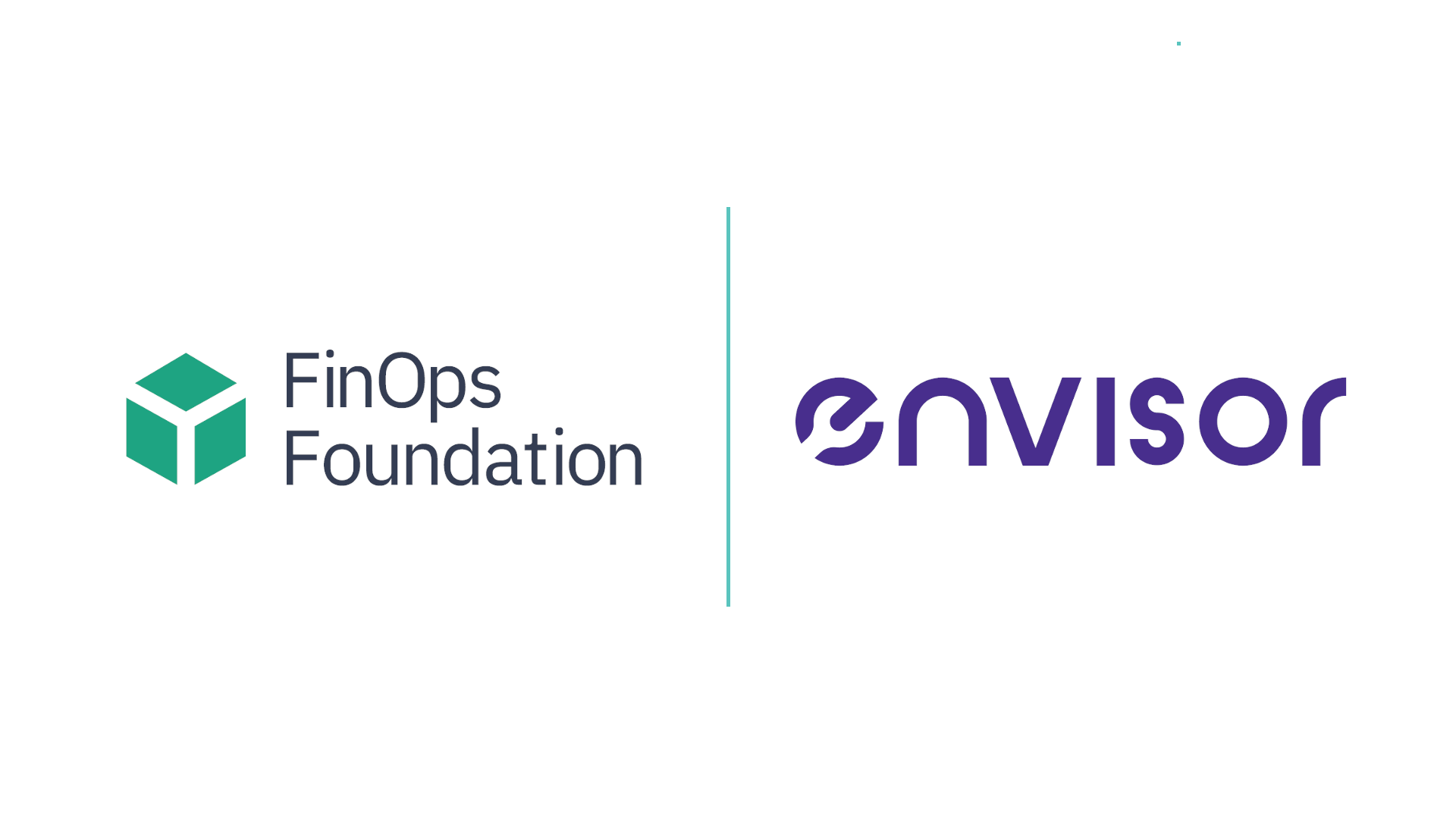FinOps + Envisor Logo side by side FinOps + Envisor Logo side by side