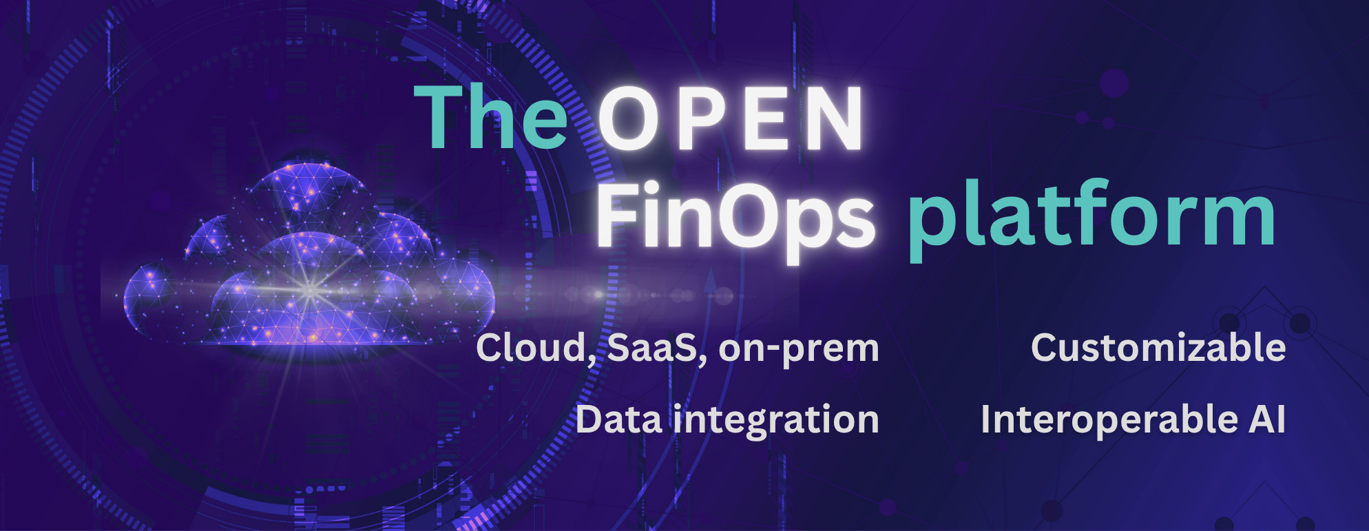The OPEN FinOps Platform The OPEN FinOps Platform